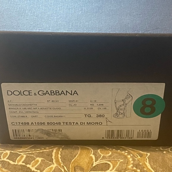 Dolce & Gabbana Studded Sandals - Picture 3 of 11